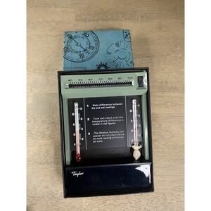 Taylor‎ Comfortguide Hygrometer Model 5535 LNIB Measure Humidity Vintage